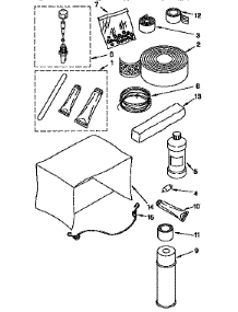 Optional Parts parts for Kenmore Heat Pump System 106.9721571 (1069721571, 106 9721571) from AppliancePartsPros.com