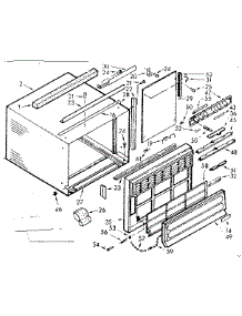Cabinet Parts parts for Kenmore Heat Pump System 106.71171 (10671171, 106 71171) from AppliancePartsPros.com