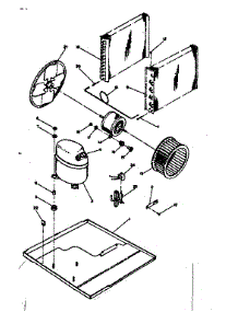Refrigeration System & Air Handling Parts parts for Kenmore Heat Pump System 253.63070 (25363070, 253 63070) from AppliancePartsPros.com