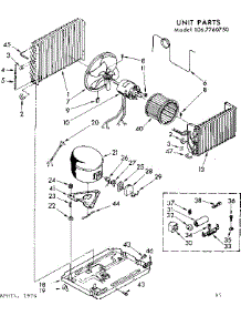 Unit Parts parts for Kenmore Heat Pump System 106.7760750 (1067760750, 106 7760750) from AppliancePartsPros.com