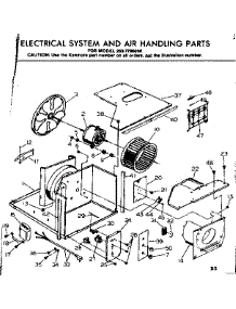 Electrical System & Air Handling Parts parts for Kenmore Heat Pump System 253.7796090 (2537796090, 253 7796090) from AppliancePartsPros.com