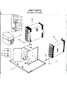 Unit Parts parts for Kenmore Heat Pump System 253.7740891 (2537740891, 253 7740891) from AppliancePartsPros.com