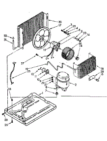 Unit Parts parts for Kenmore Heat Pump System 584.8731850 (5848731850, 584 8731850) from AppliancePartsPros.com