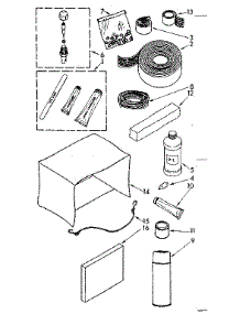 Optional Parts parts for Kenmore Heat Pump System 106.8770880 (1068770880, 106 8770880) from AppliancePartsPros.com