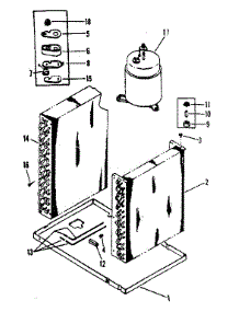 Unit Parts parts for Kenmore Heat Pump System 253.8771060 (2538771060, 253 8771060) from AppliancePartsPros.com