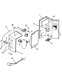 Electrical System And Unit parts for Kenmore Heat Pump System 253.8782590 (2538782590, 253 8782590) from AppliancePartsPros.com