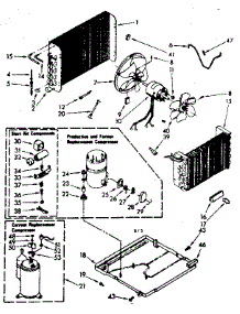 Unit Parts parts for Kenmore Heat Pump System 106.8701080 (1068701080, 106 8701080) from AppliancePartsPros.com
