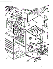 Liner parts for Kenmore Refrigerator 106.9651752 (1069651752, 106 9651752) from AppliancePartsPros.com