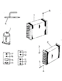 Unit Parts parts for Kenmore Heat Pump System 253.8753113 (2538753113, 253 8753113) from AppliancePartsPros.com
