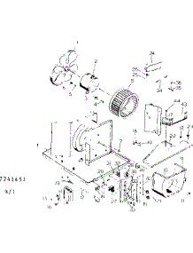 Electrical System & Air Handling Parts parts for Kenmore Heat Pump System 253.7741451 (2537741451, 253 7741451) from AppliancePartsPros.com