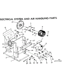 Electrical System And Air Handling Parts parts for Kenmore Heat Pump System 253.7771061 (2537771061, 253 7771061) from AppliancePartsPros.com