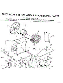Electrical System & Air Handling Parts parts for Kenmore Heat Pump System 253.8711412 (2538711412, 253 8711412) from AppliancePartsPros.com