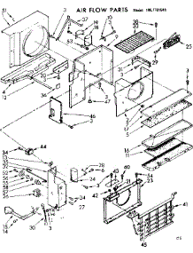 Air Flow Parts parts for Kenmore Heat Pump System 106.7781540 (1067781540, 106 7781540) from AppliancePartsPros.com