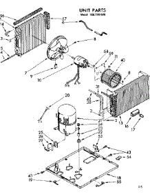 Unit Parts parts for Kenmore Heat Pump System 106.7781540 (1067781540, 106 7781540) from AppliancePartsPros.com
