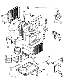 Unit Parts parts for Kenmore Heat Pump System 106.71051 (10671051, 106 71051) from AppliancePartsPros.com