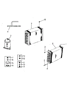 Unit Parts parts for Kenmore Heat Pump System 253.8753103 (2538753103, 253 8753103) from AppliancePartsPros.com