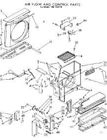 Air Flow And Control Parts parts for Kenmore Heat Pump System 106.7782170 (1067782170, 106 7782170) from AppliancePartsPros.com