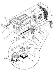 Functional Replacement Parts parts for Kenmore Furnace 867.763990 (867763990, 867 763990) from AppliancePartsPros.com