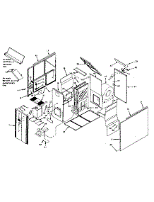 Furnace Assembly parts for Kenmore Furnace 867.761854 (867761854, 867 761854) from AppliancePartsPros.com
