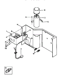Control Panel parts for Kenmore Heat Pump System 253.9750555A (2539750555A, 253 9750555A) from AppliancePartsPros.com