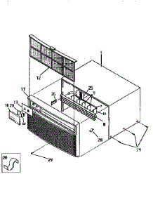 Wrapper parts for Kenmore Heat Pump System 253.9750555A (2539750555A, 253 9750555A) from AppliancePartsPros.com
