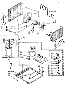 Unit Parts parts for Kenmore Heat Pump System 106.8700650 (1068700650, 106 8700650) from AppliancePartsPros.com