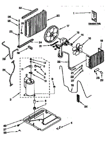 Unit Parts parts for Kenmore Heat Pump System 106.9741090 (1069741090, 106 9741090) from AppliancePartsPros.com