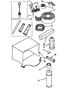 Optional Parts (Not Included) parts for Kenmore Heat Pump System 106.9741090 (1069741090, 106 9741090) from AppliancePartsPros.com