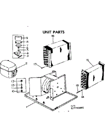 Unit Parts parts for Kenmore Heat Pump System 253.7790891 (2537790891, 253 7790891) from AppliancePartsPros.com