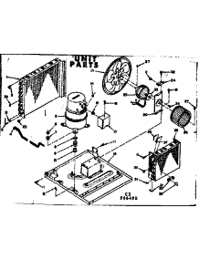 Unit Parts parts for Kenmore Heat Pump System 106.66490 (10666490, 106 66490) from AppliancePartsPros.com