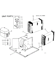 Unit Parts parts for Kenmore Heat Pump System 253.7760890 (2537760890, 253 7760890) from AppliancePartsPros.com