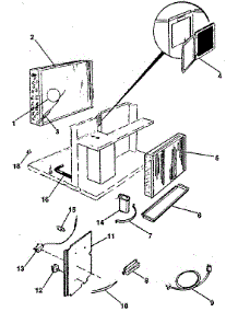 Electrical System And Unit parts for Kenmore Heat Pump System 253.8781290 (2538781290, 253 8781290) from AppliancePartsPros.com