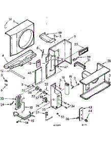 Air Flow Parts parts for Kenmore Heat Pump System 106.71010 (10671010, 106 71010) from AppliancePartsPros.com