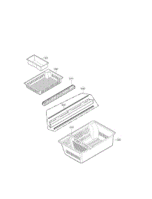 Freezer Parts parts for Kenmore Refrigerator 795.72495610 (79572495610, 795 72495610) from AppliancePartsPros.com