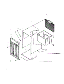 Cabinet Parts parts for Kenmore Heat Pump System 106.853204 (106853204, 106 853204) from AppliancePartsPros.com