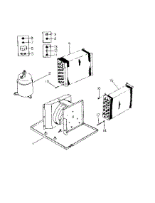 Unit Parts parts for Kenmore Heat Pump System 253.8741290 (2538741290, 253 8741290) from AppliancePartsPros.com
