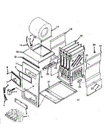 Heat Exchanger parts for Kenmore Furnace 867.762360 (867762360, 867 762360) from AppliancePartsPros.com