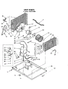 Unit Parts parts for Kenmore Heat Pump System 106.8732990 (1068732990, 106 8732990) from AppliancePartsPros.com