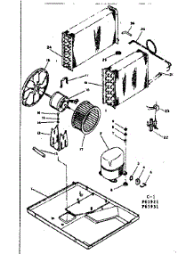 Refrigeration System & Air Handling Parts parts for Kenmore Heat Pump System 253.65931 (25365931, 253 65931) from AppliancePartsPros.com