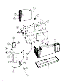 Electrical System And Unit Parts parts for Kenmore Heat Pump System 253.8765070 (2538765070, 253 8765070) from AppliancePartsPros.com