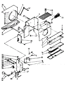 Air Flow Parts parts for Kenmore Heat Pump System 106.7791180 (1067791180, 106 7791180) from AppliancePartsPros.com