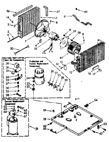 Unit Parts parts for Kenmore Heat Pump System 106.7791180 (1067791180, 106 7791180) from AppliancePartsPros.com