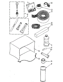 Optional parts for Kenmore Heat Pump System 106.8770881 (1068770881, 106 8770881) from AppliancePartsPros.com