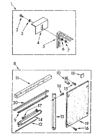 Installation parts for Kenmore Heat Pump System 106.8770881 (1068770881, 106 8770881) from AppliancePartsPros.com