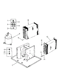 Unit parts for Kenmore Heat Pump System 253.8740890 (2538740890, 253 8740890) from AppliancePartsPros.com