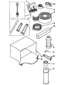 Optional parts for Kenmore Heat Pump System 106.9710535 (1069710535, 106 9710535) from AppliancePartsPros.com