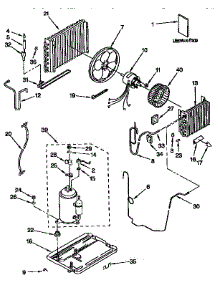 Unit parts for Kenmore Heat Pump System 106.9710535 (1069710535, 106 9710535) from AppliancePartsPros.com