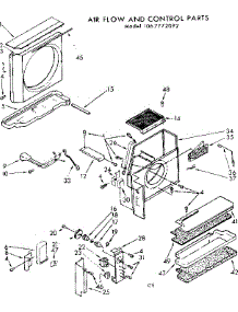 Air Flow And Control Parts parts for Kenmore Heat Pump System 106.7772092 (1067772092, 106 7772092) from AppliancePartsPros.com