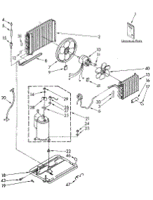 Unit parts for Kenmore Heat Pump System 106.8760692 (1068760692, 106 8760692) from AppliancePartsPros.com