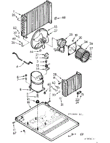 Unit Parts parts for Kenmore Heat Pump System 106.71600 (10671600, 106 71600) from AppliancePartsPros.com
